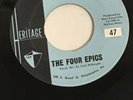 The Four Epics I’m On My Way 1962 Rare Original Doo Wop 45 on Heritage 109 VG++