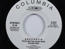 Sweet Soul 45 ANACOSTIA You'd Better Know What You're... COLUMBIA VG+ promo HEAR