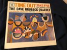 DAVE BRUBECK QUARTET - TIME OUT TAKE FIVE COLUMBIA CL 1397 ORIGINAL 1959 LP