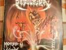 LP/SEPULTURA Morbid Visions '86/Thrash-Shark records-pre-owned. Signed