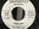 PHIL FLOWERS & TNT Combo 45 TWISTIN BEAT / I NEED YOU - Promo R&B Rocker DOMINO