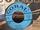 BAKER KNIGHT 45 Just Relax / Chance KILLER ROCKABILLY CORAL PROMO W/sleeve