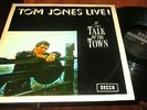 TOM JONES LIVE AT THE TALK OF THE TOWN LP EX- DECCA ISTANBUL VINYL 1967 RARE