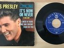 RARE FRENCH EP ELVIS PRESLEY ITS NOW OR NEVER 2nd PRESSING NUMBER