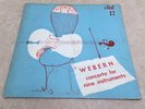 Webern Concerto For Nine Instruments Dial 17 David Stone Martin 1951 Very Rare