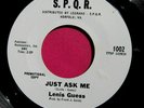 LENIS GUESS - Just Ask Me - clean Promo Northern Soul 45 rpm - S.P.Q.R. 1002