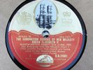 HMV D.B.21581 - 21584 - The Coronation Of Queen Elizabeth II - 78 RPM Record Set