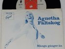 Abba/Agnetha Fältskog Manga ganger än Han lämnar mig för att komma till  Single