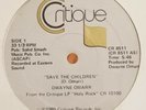DWAYNE OMARR   Save The Children   Critique   EX Electro Rap 12