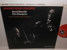 SAX 2411 Brahms Violin Concerto David Oistrakh French Nat Radio Orc Klemperer LR
