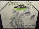 Metallica And Justice For All Sealed Vinyl Records LP USA 1988 Orig Hype Sticker