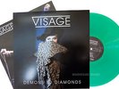 VISAGE LP Demons To Diamonds Limited Edition 2015 GREEN VINYL New + Promo Info