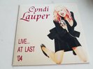CYNDI LAUPER - live at last 04- 7' - clear vinyl