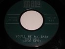 David Gates: You'll Be My Baby / What's This I Hear 45 - Mala - Rockabilly