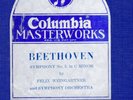 123g4. Felix Weingartner - Symphony #5 (Beethoven) - Columbia Royal Blue 178 (4)