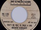 MARIE KNIGHT: That’s No Way to Treat A Girl MUSICOR US Northern Soul 45 MP3