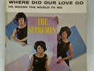 Supremes Motown 1060 WHERE DID OUR LOVE GO (GREAT SOUL 45/PS) PLAYS NEW