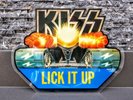 KISS Lick It Up Shaped Vinyl Picture Disc +++ MINT +++ Gene Simmons Aucoin