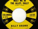 BILLY BROWN 45 Meet Me in the Alley.../I Wanted You COLUMBIA rockabilly lc573