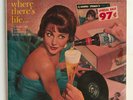 SEALED 1960 JAZZ LP / Russ David / WHERE THERE'S LIFE / Budweiser / CHEESECAKE