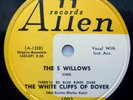5 WILLOWS doowop 78 original Allen WHITE CLIFFS OF DOVER   WITH THESE HANDS TB11