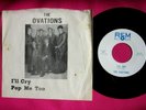 THE OVATIONS  I'll Cry / Pop Me Too  garage 45 rpm with RARE PIC SLEEVE  Rem 372
