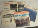 Five DRUM CORPS LP's, 1959-63 -- Buccaneers, SKYLINERS, Valley Forge, HURRICANES