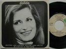DALIDA Entre les lignes entre les mots 45 TOURS PROMO SONOPRESSE IS 20 504 NMINT