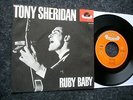 TONY SHERIDAN/Beat Brothers rare Polydor Single RUBY BABY/WHAT`D I SAY (Beatles)