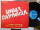 ANTONELLO VENDITTI FRANCESCO DE GREGORI ROMA CAPOCCIA ITALY 1975 PRESS RCA LP