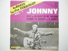 Johnny Hallyday 45Tours EP vinyle Les Rocks Les Plus Terribles Vol 1 papier
