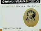 JASCHA HEIFETZ / Beethoven Violin Concerto 1959 RCA  LSC-1992 5S/7S