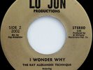 Rare 45 Ray Alexander Technique I WONDER WHY / I AM IN LOVE WITH YOU Listen