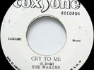 The Wailers CRY TO ME / Hugh Godfrey MY TIME Rare COXSONE 45