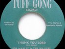 Bob Marley & The Wailers THANK YOU LORD / MELLOW MOOD Tuff Gong 45 EX