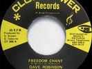 Dave Robinson FREEDOM CHANT Clocktower ROOTS 45 Listen