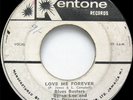 The Blues Busters LOVE ME FOREVER / I WON'T LET YOU GO Kentone SKA 45 LISTEN