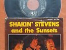 SHAKIN' STEVENS AND THE SUNSETS - FRANTIC RARE EUROPE 7'' PS 1975 EP