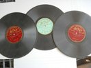 3 COLUMBIA PHONOGRAPH CO. GEN'L CANTONESE MADE IN CHINA NO. 57599 57554 57719