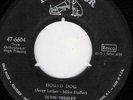 ELVIS PRESLEY RCA 6604 HOUND DOG  45 RPM VG + GERMANY