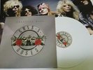 GUNS N ROSES GREATEST HITS  LP WHITE VINYL  RARE SLASH  AXL ROSE LTD + POSTER