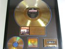 KENTUCKY HEADHUNTERS PICKIN' ON NASHVILLE GOLD RECORD RIAA CERTIFIED SALES AWARD