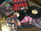 KISS - ALIVE II - (double album) - lp vinyl 1977 WITH Inserts And Sleeves 33 1/3