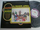 The Azteca Cantos Y Danzas Mexican LP 1969 Mint Prehispanic Folk Native