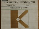 Columbia B/S - SAX 2520 - Kroll Quartet - Beethoven & Hindemith - EX