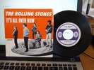45 W/PIC SLEEVE ROLLING STONES IT'S ALL OVER NOW/GOOD TIMES BAD TIMES LON 9687