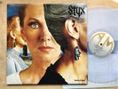STYX PIECES OF EIGHT (CLEAR) LP 1978 CLEAR VINYL WITH G/FOLD COVER AND INNER SLE