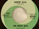 BEACH BOYS 1965 Green Swirl Capitol Star Line New Old Stock NM 45 SURFIN' USA