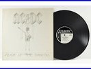 AC/DC Flick Of The Switch Embossed Cover White Label Record Atlantic 80100-1