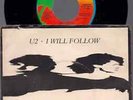U2 ORIG 1981 US ISLAND 49716 45 w/PIC SLEEVE I Will Follow / Out Of Control Live